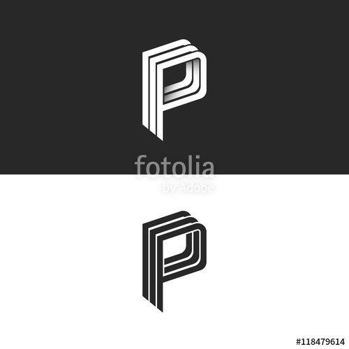 Black P Logo - LogoDix