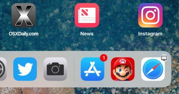 iPad Apps Logo - How to Hide Recent & Suggested Apps from iPad Dock in iOS 12 / iOS 11