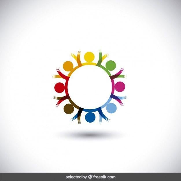 Colorful Circular Logo - Colorful circular logo Vector | Free Download