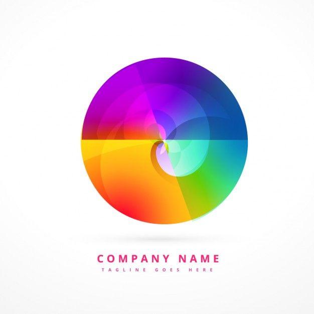 Colorful Circular Logo - Download Vector - Colorful circular logo - Vectorpicker