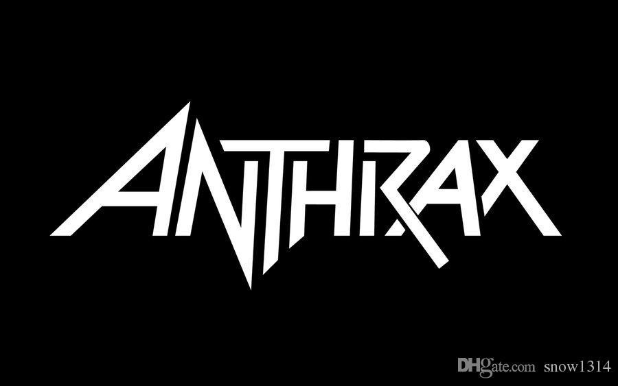 Anthrax Logo - Anthrax Logo Black Flag Music Rock Banner 150CM*90CM 3*5FT