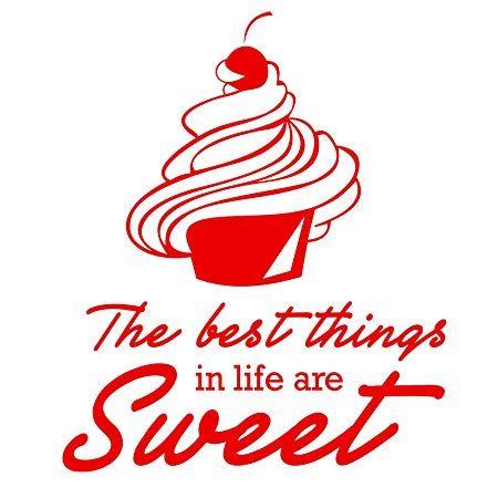 Sweet Windows Logo - GSCupcake_39 The best things in life are sweet. Large Size 50 cm x ...