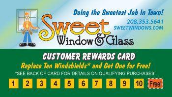 Sweet Windows Logo - Sweet Window & Glass - Replacement Autoglass and Residential Windows