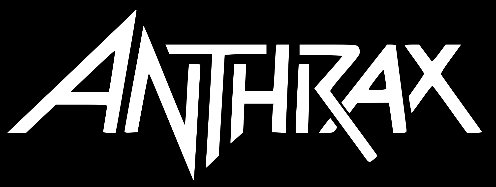 Anthrax Logo - File:Anthrax logo.svg - Wikimedia Commons