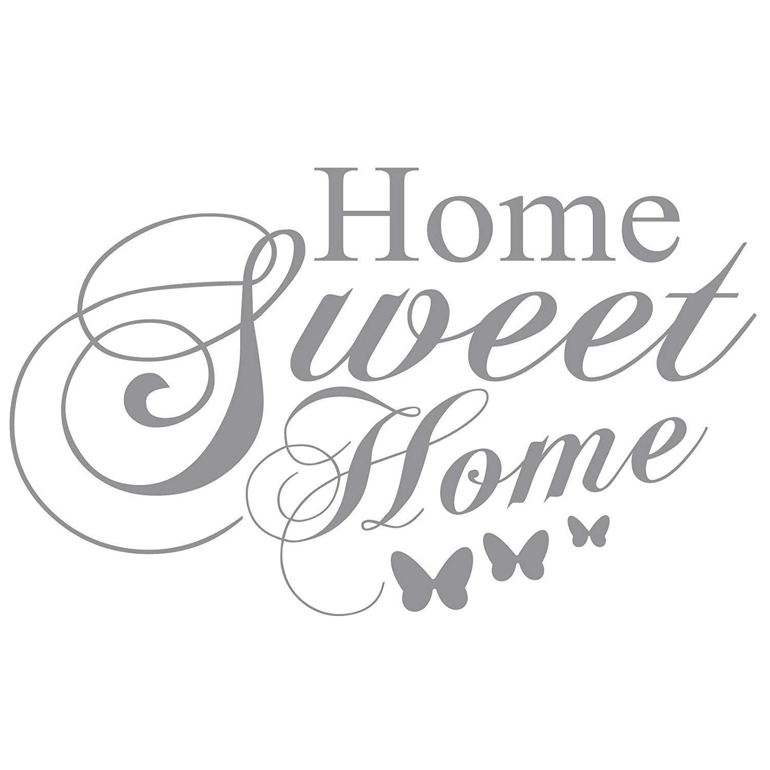 Sweet Windows Logo - GTPP_59 Home sweet home Size 100 cm x 60 cm Colour Azure Blue