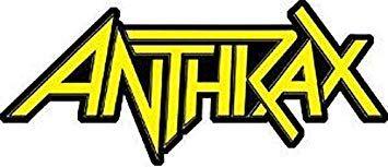 Anthrax Logo - Anthrax - Logo - Iron on or Sew on Embroidered Patch: Amazon.co.uk ...