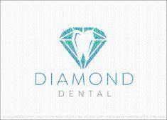 Diamond Tooth Logo - Best Dental Logo Designs By LogoMood.com D's