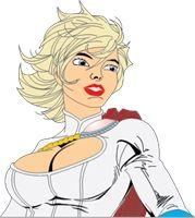 Power Girl Logo - Power girl Logo Vector (.EPS) Free Download