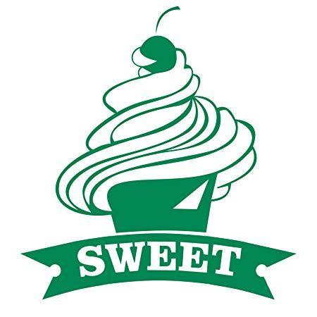 Sweet Windows Logo - GSCupcake_44 Sweet cupcakes design. Large Size 56 cm x 60 cm Colour ...