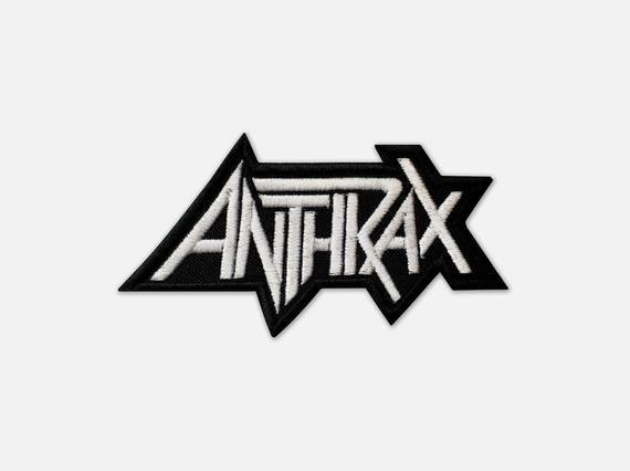 Anthrax Logo - Anthrax logo embroidered patch Thrash Metal band | Etsy