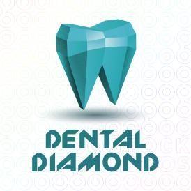 Diamond Tooth Logo - dental diamond logo. Logos. Dental logo, Dental и Logos
