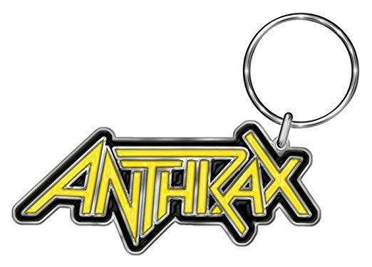 Anthrax Logo - Anthrax Logo Keyring: Amazon.co.uk: Clothing