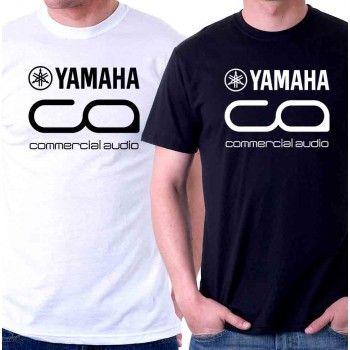Yamaha Audio Logo - New T-Shirt Yamaha Commercial Audio Logo Mens Short Sleeve Tee ...