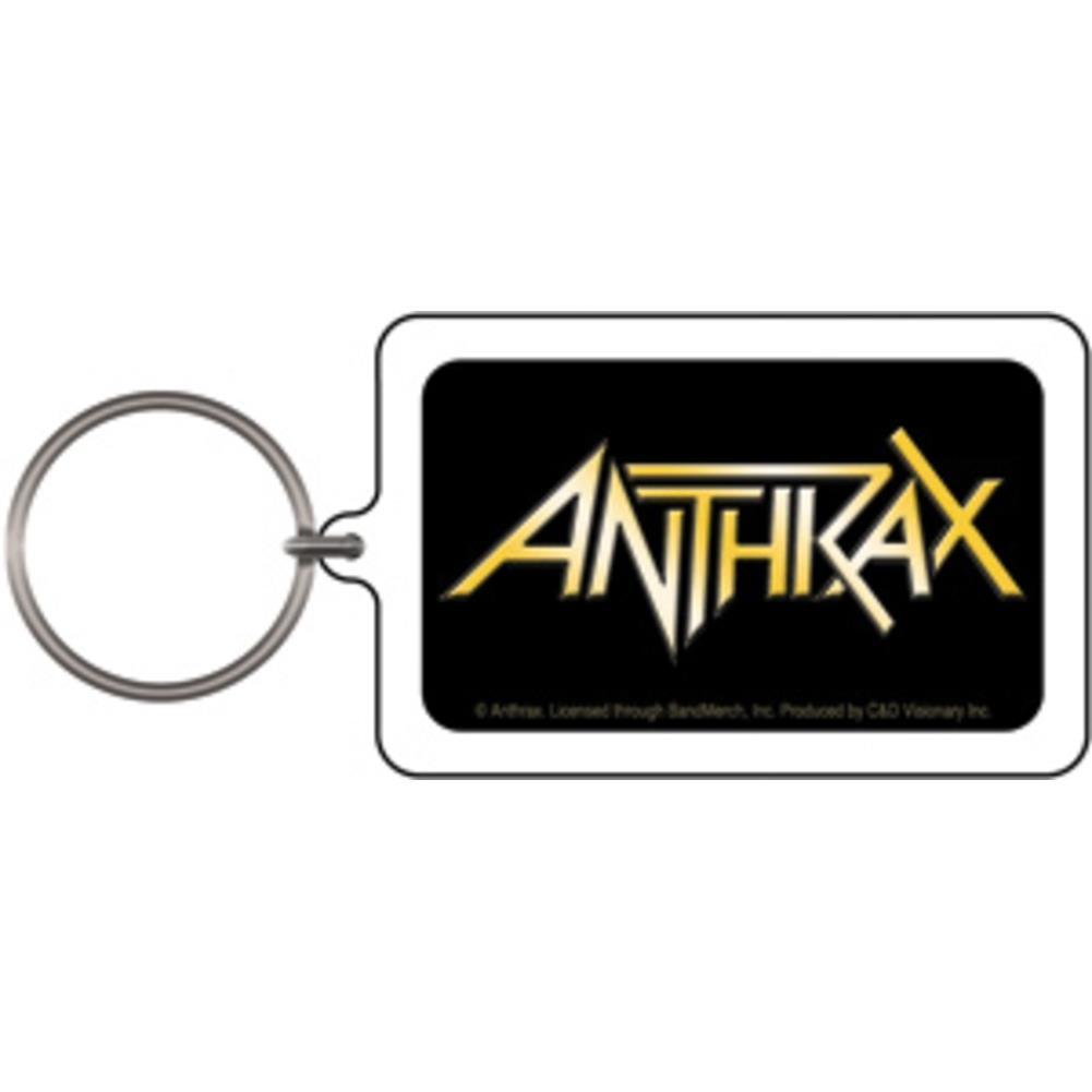 Anthrax Logo - Anthrax Logo Lucite Keychain – RockMerch