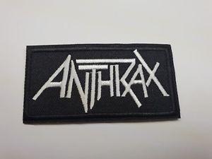 Anthrax Logo - Quality Iron Sew On Anthrax Band Patch Heavy Metal Logo Thrash Death