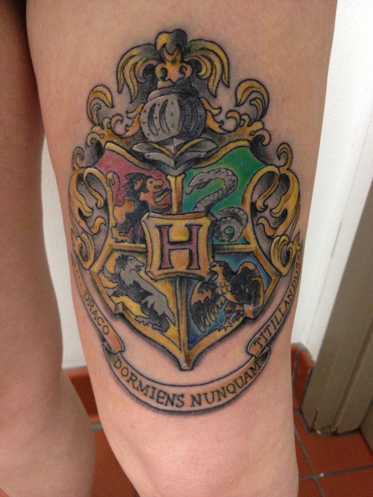 Big Harry Potter HP Logo - 25 Harry Potter Tattoos That Make Harry's Lightning Scar Seem Like ...