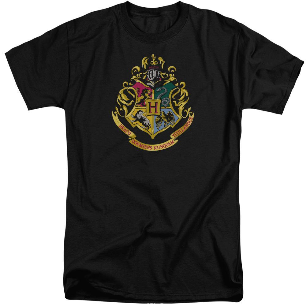 Big Harry Potter HP Logo - Harry Potter- Hogwarts Crest - TALL - Big Guys Tees