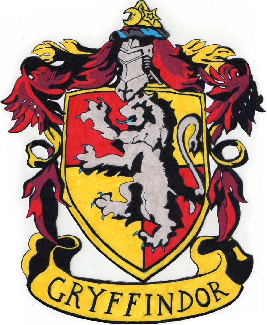 Big Harry Potter HP Logo - Named after its founder Godric Gryffindor, this house is probably ...