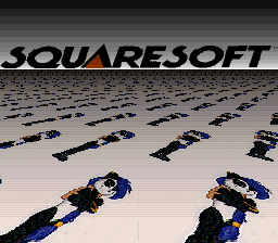 Squaresoft Logo - Snes Central: Squaresoft Mode 7 Demo