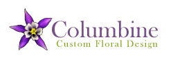 Columbine Flower Logo - Your Invitation from Kelley Tuthill & Susan Wornick