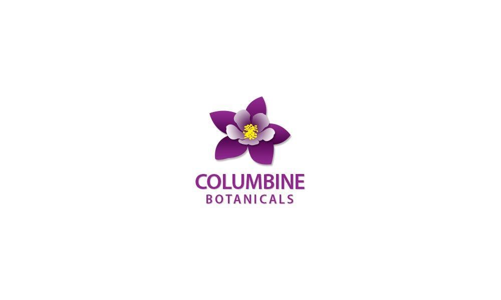 Columbine Flower Logo - Bold, Modern, Product Logo Design for Columbine Botanicals by ...