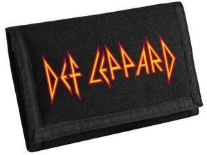 Def Leppard Official Logo - Def Leppard Logo Black Wallet Official Metal Rock Band Merch New