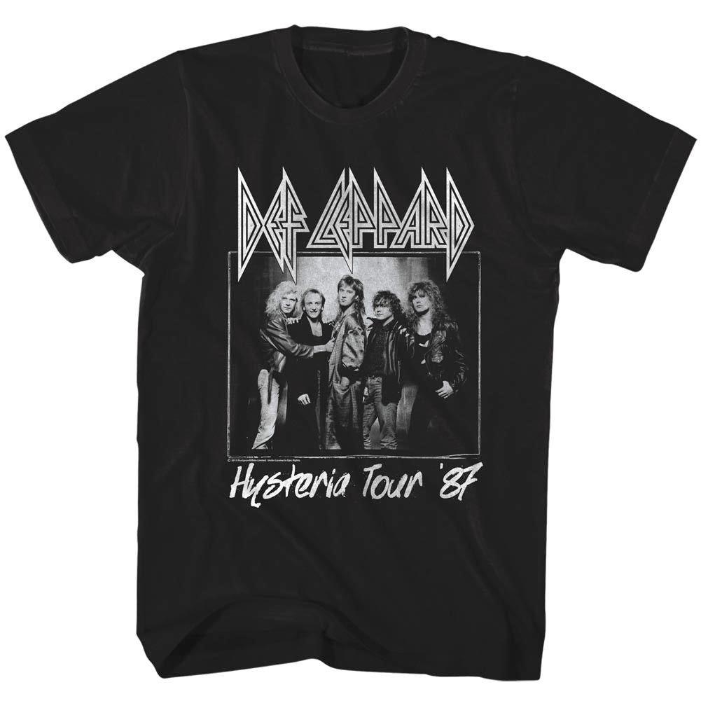 Def Leppard Official Logo - OFFICIAL Def Leppard Hysteria Logo 1987 Men'S T Shirt 2018 New Short ...