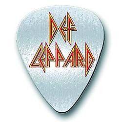 Def Leppard Official Logo - Def Leppard Logo Metal Pin Badge Brooch Guitar Pick Image Official ...