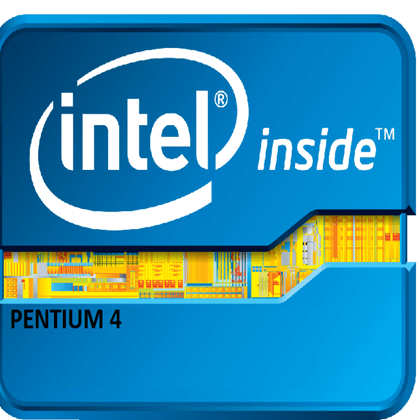 Intel Pentium Logo - intel pentium 4 logo 2011- - Roblox