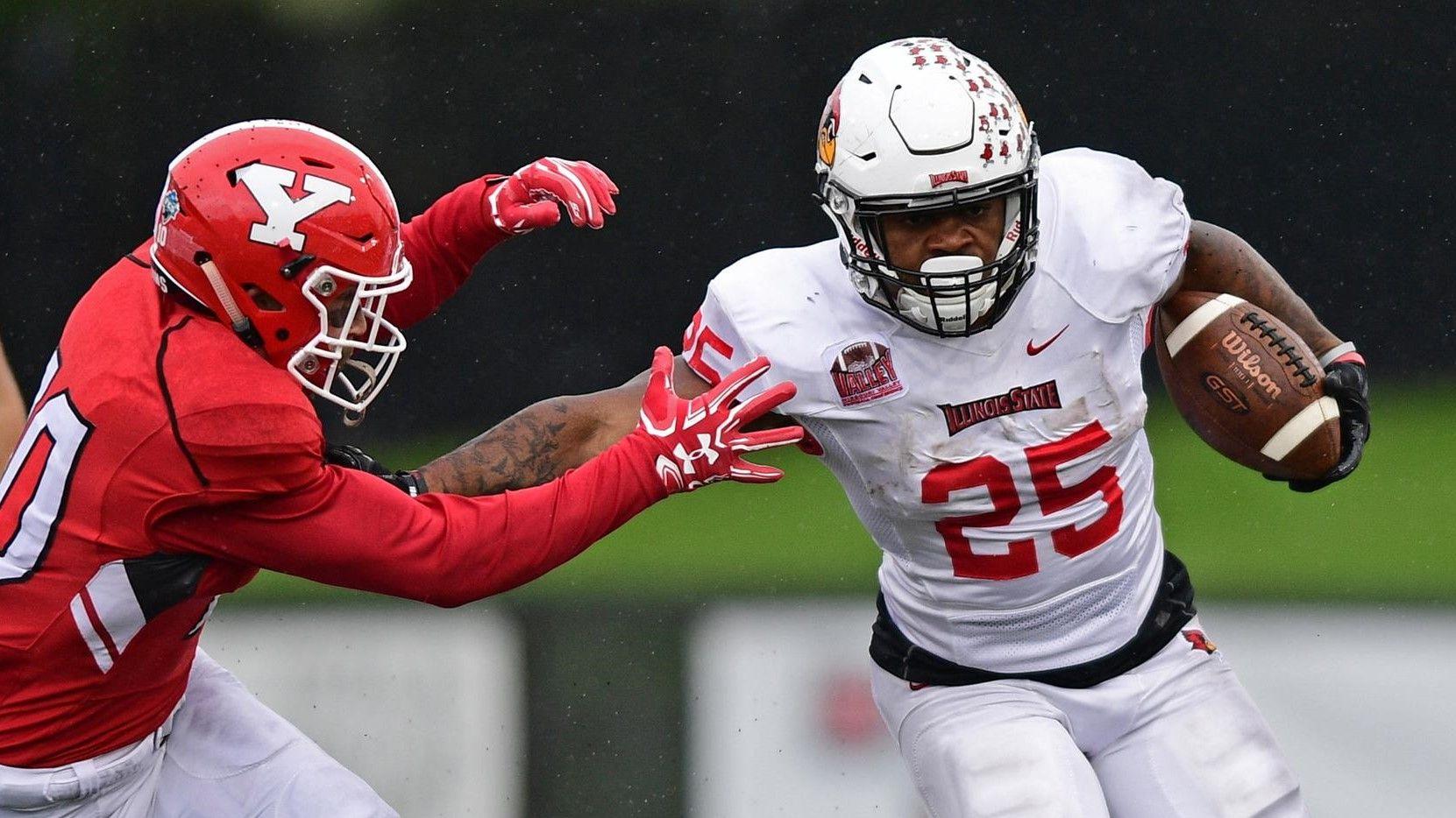 Illinois State Redbirds Football Logo - No. 16 Redbirds Blank No. 21 Youngstown State in MVFC Road Matchup ...