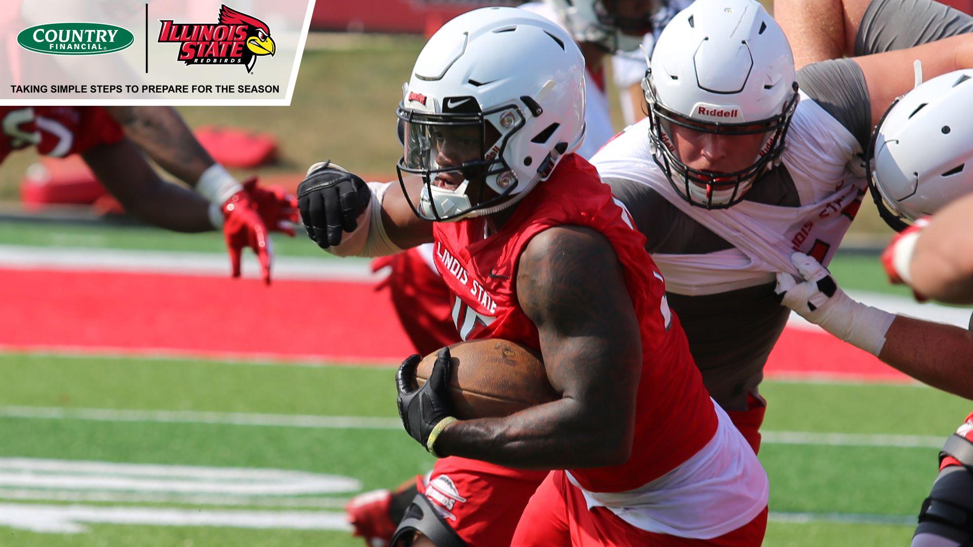 Illinois State Redbirds Football Logo - Fall Camp Report 1: The 'Birds Are Back - Illinois State University ...