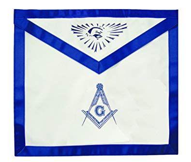 Blue and White Square w Logo - Amazon.com: One (1) Masonic Apron (Choose Blue Lodge OR Red Lodge ...