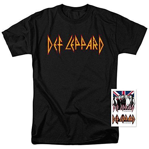 Def Leppard Official Logo - Popfunk Def Leppard Logo Officially Licensed T Shirt & Exclusive