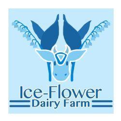 Ice Flower Logo - Ice-Flower Dairy Farm Logo by SushiSheik on DeviantArt