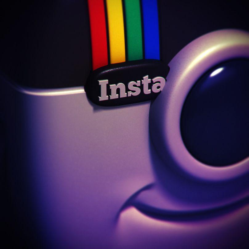 Instagram Custom Logo - Shinbone Creative Instagram Logo Mascot Toy Design - Shinbone Creative