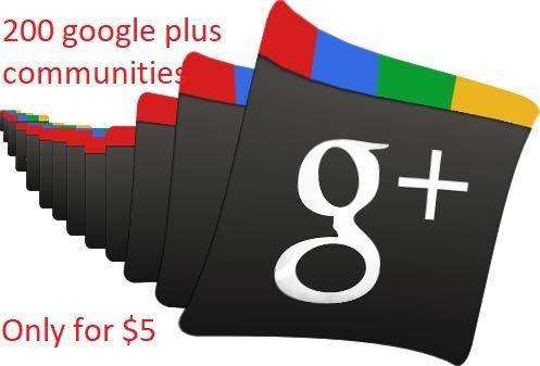 Link with Google Plus Logo - Share Your Link 200 Google Plus Community for $5 - SEOClerks