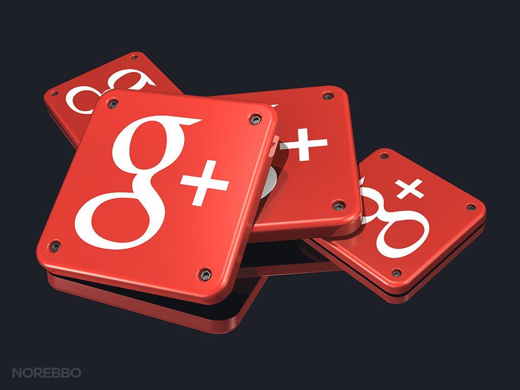 Link with Google Plus Logo - 3D Google Plus logo renderings