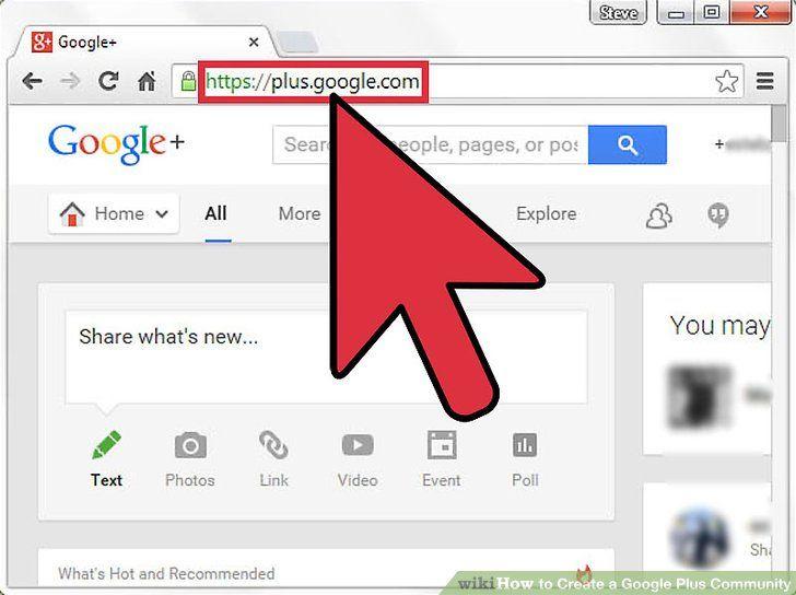 Link with Google Plus Logo - How to Create a Google Plus Community (with Pictures) - wikiHow