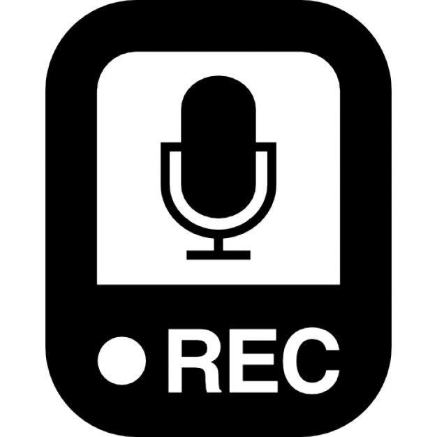 Voice Recording Logo - Free Voice Recorder Icon 380868 | Download Voice Recorder Icon - 380868