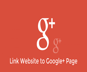 Link with Google Plus Logo - Link Website To Google Plus Page. Growth Hack World