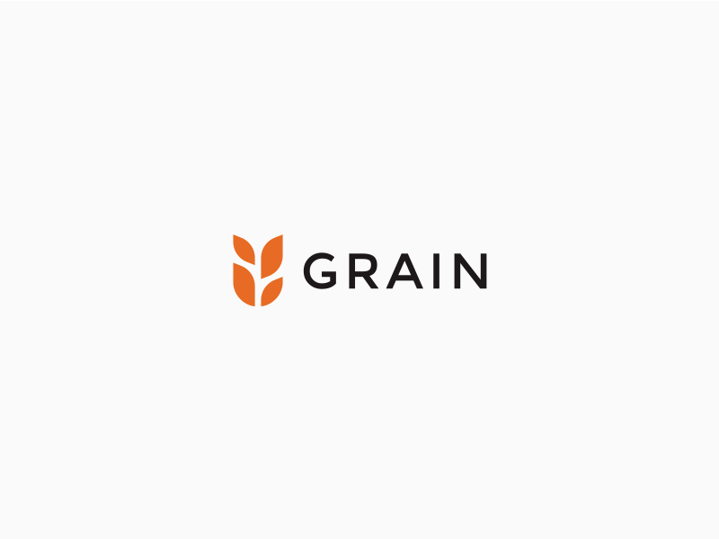 Grain Company Logo - Grain Logo | logo | Logos、Logo design 和 Creative logo