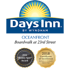 Days Inn Logo - Ocean City MD Boardwalk Hotels. Boardwalk Hotel Group Oceanfront