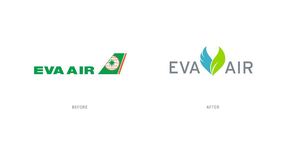Eva Air Logo - EVA Air Redesign on Pantone Canvas Gallery