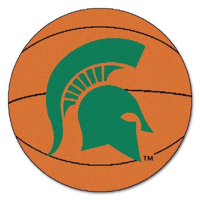 Fun Basketball Logo - Michigan State Basketball Logo.. Fanmats Michigan State