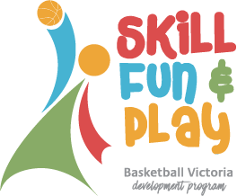 Fun Basketball Logo - Skill, Fun & Play - Basketball Victoria