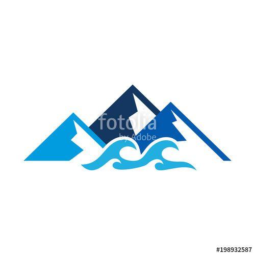 Wave Over Mountain Logo - LogoDix