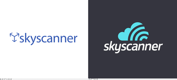 Skyscanner Logo - Brand New: Scanning for Shapes in Clouds