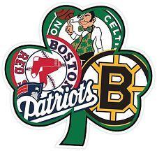 Boston Sports Logo - Boston Decal | eBay