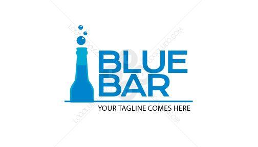 Blue Bar Logo - Logo Design at the World's Lowest Price - $4 | LogoLudo.com
