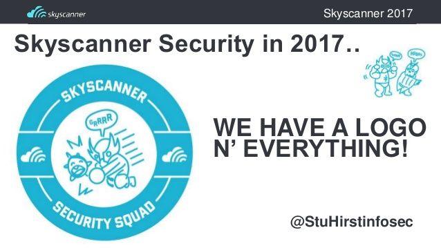 Skyscanner Logo - DevSecOps - a 2 year journey of success & failure!